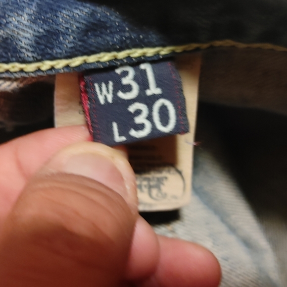 Extra Heavy Ounce OG 5 Pocket Low Fly Bootcut Denim 31x30 - Picture 6 of 11